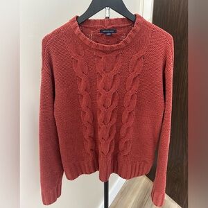 American Eagle Outfitters Women's Sweater - Brick Red